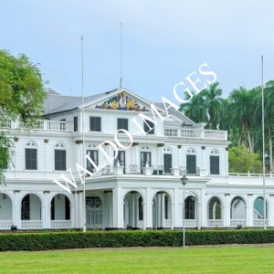 Presidentieel paleis in Paramaribo